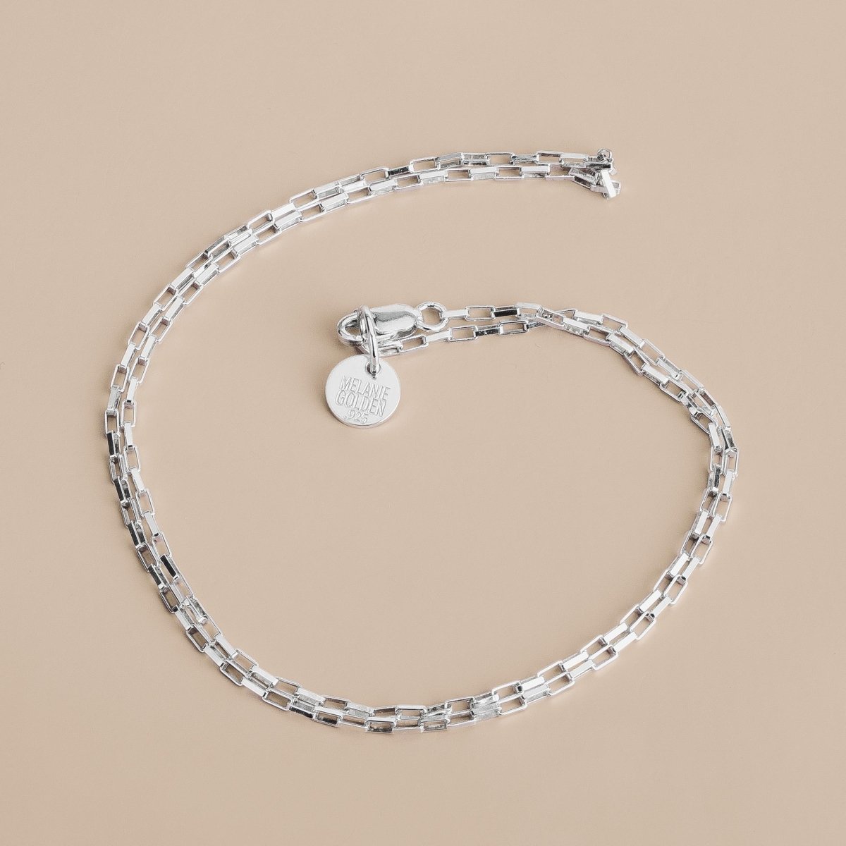 Box Chain Bracelet - Melanie Golden Jewelry - bracelet, bracelets, everyday