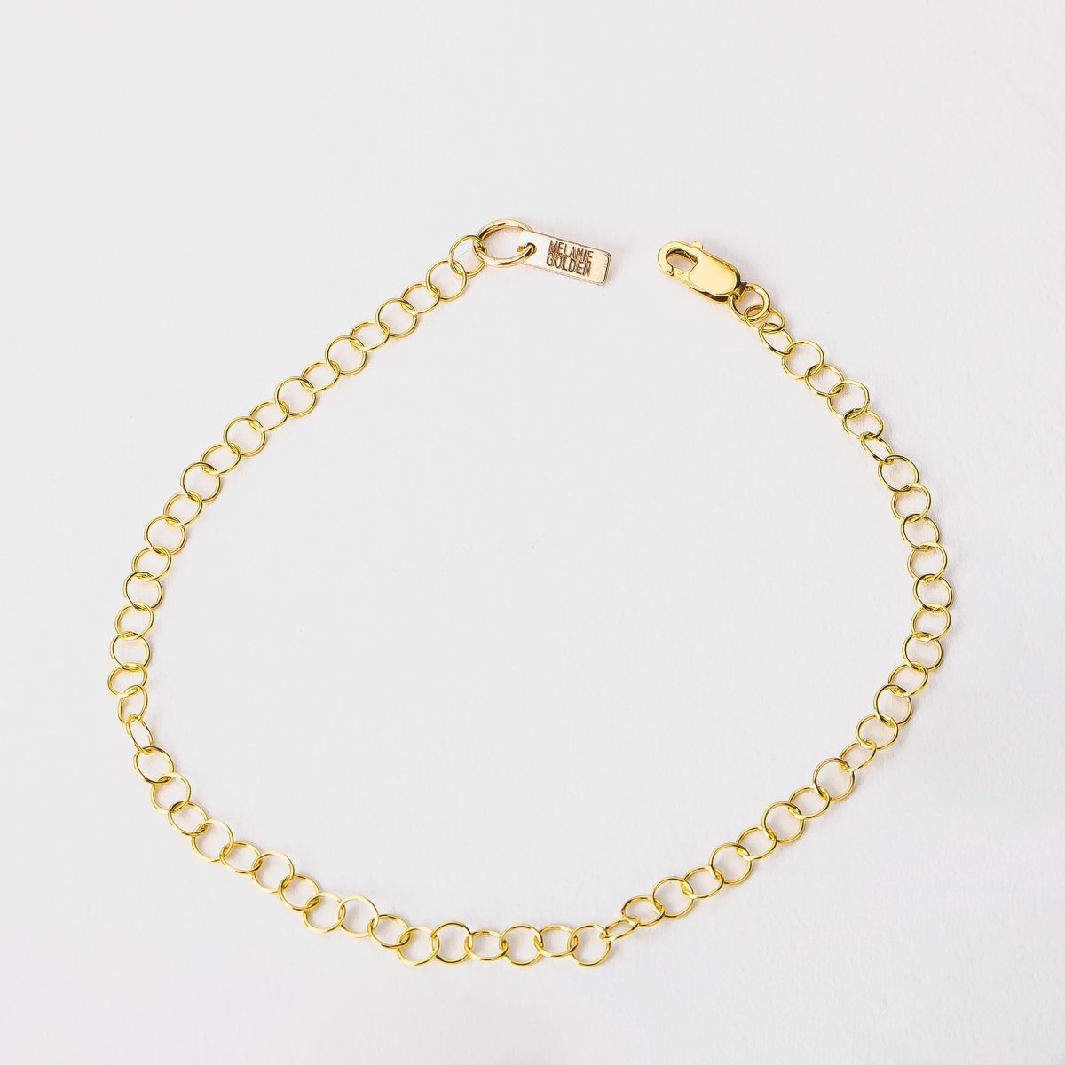 Celine Gold Curb Chain Bracelet  Rent Celine jewelry for $55/month