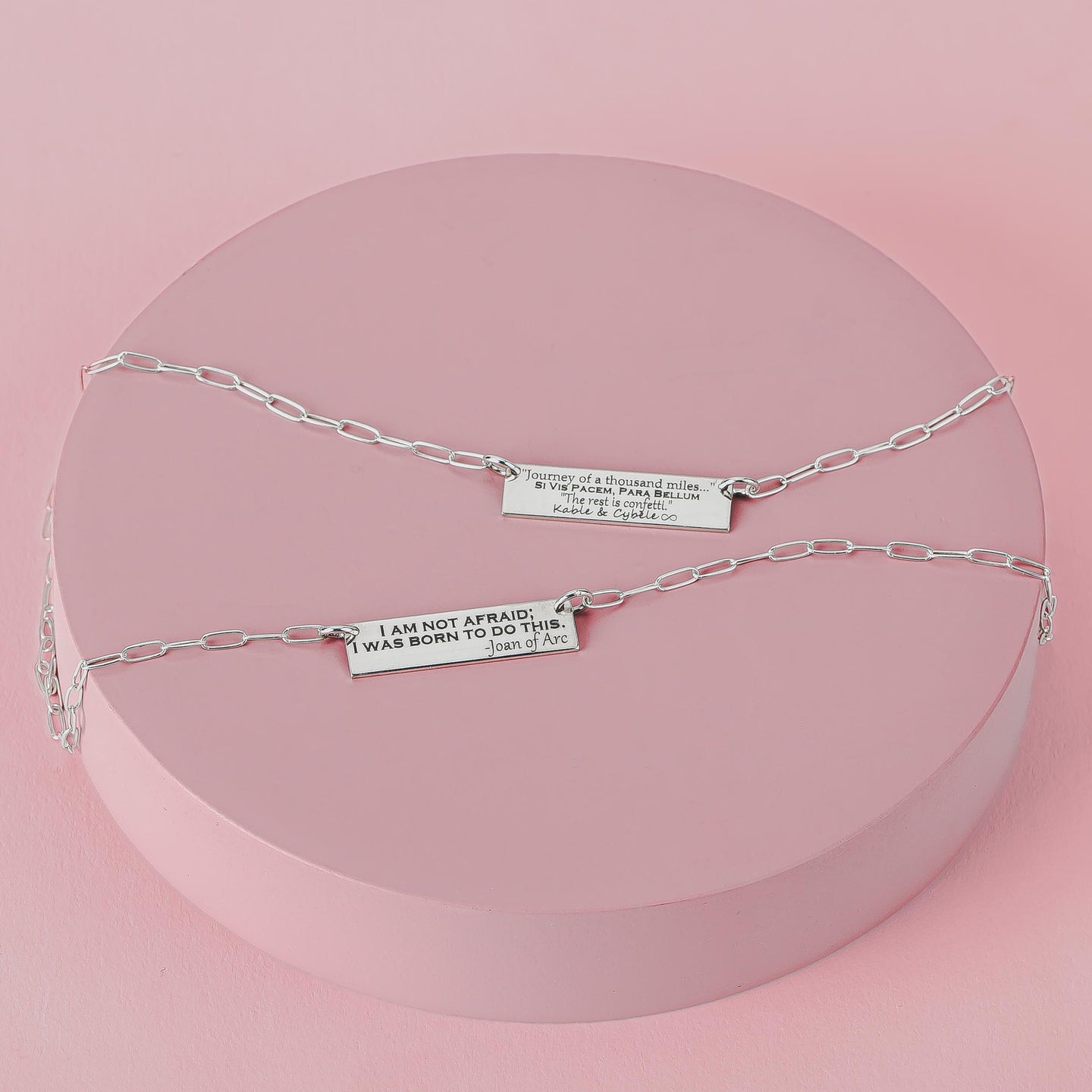 Personalized Necklaces - Melanie Golden Jewelry - www.melaniegolden.com - United States