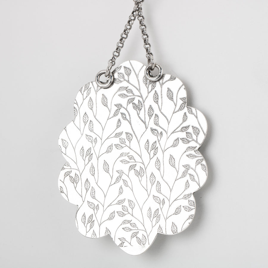 White Buffalo & Sleeping Beauty Turquoise Cluster Necklace In Sterling Silver | Huge Big Black White Aqua Blue Floral Boho Bohemian Pendant