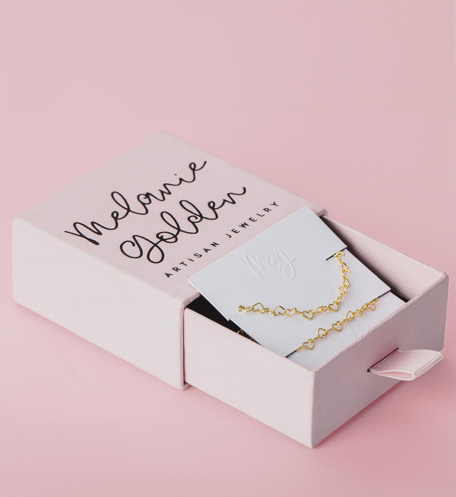 Heart Link Chain Anklet