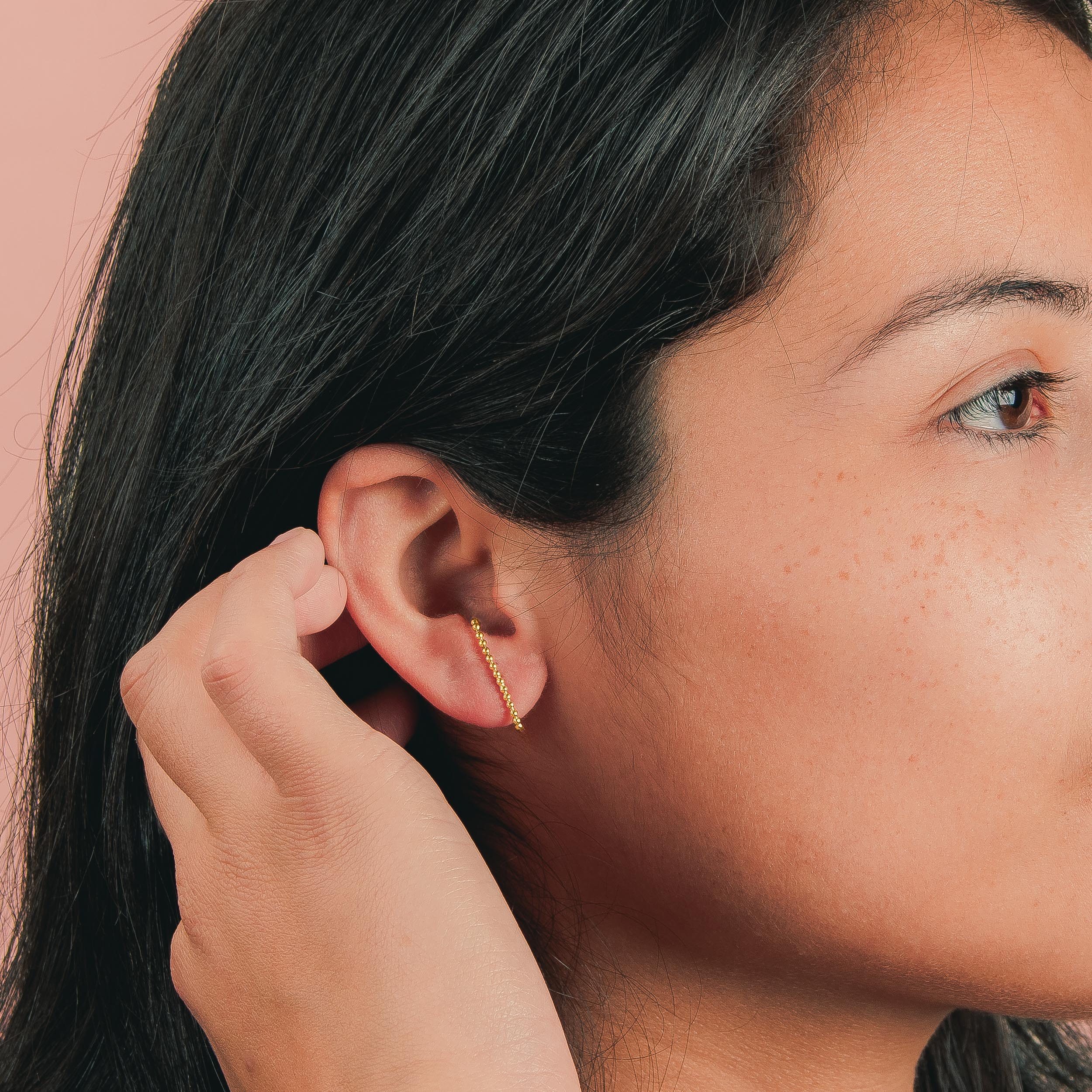 Dot Suspender Earrings