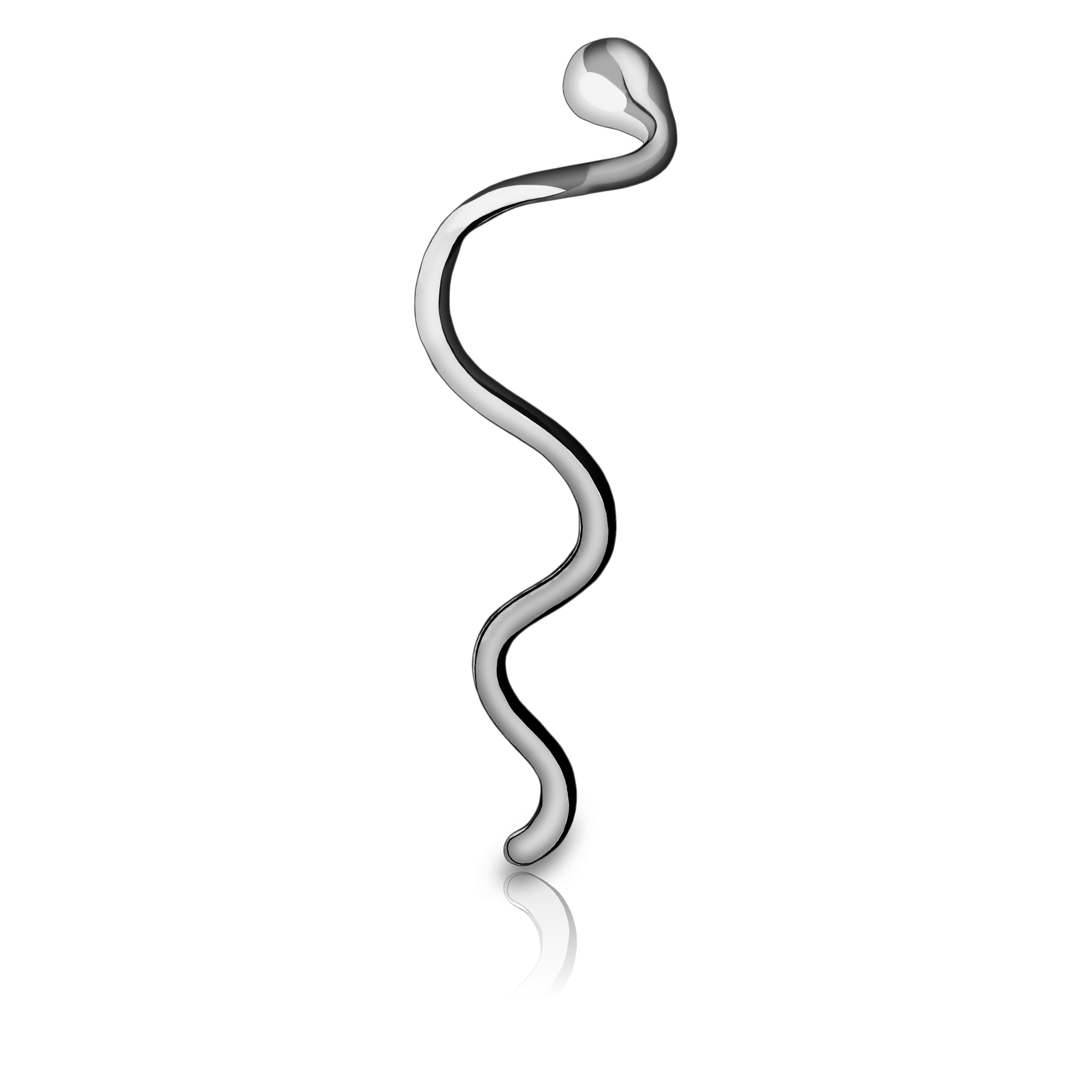 The Original Sterling Silver Wave Cartilage Earring Ear Climber | Helix Piercing Jewelry for Women and Girls