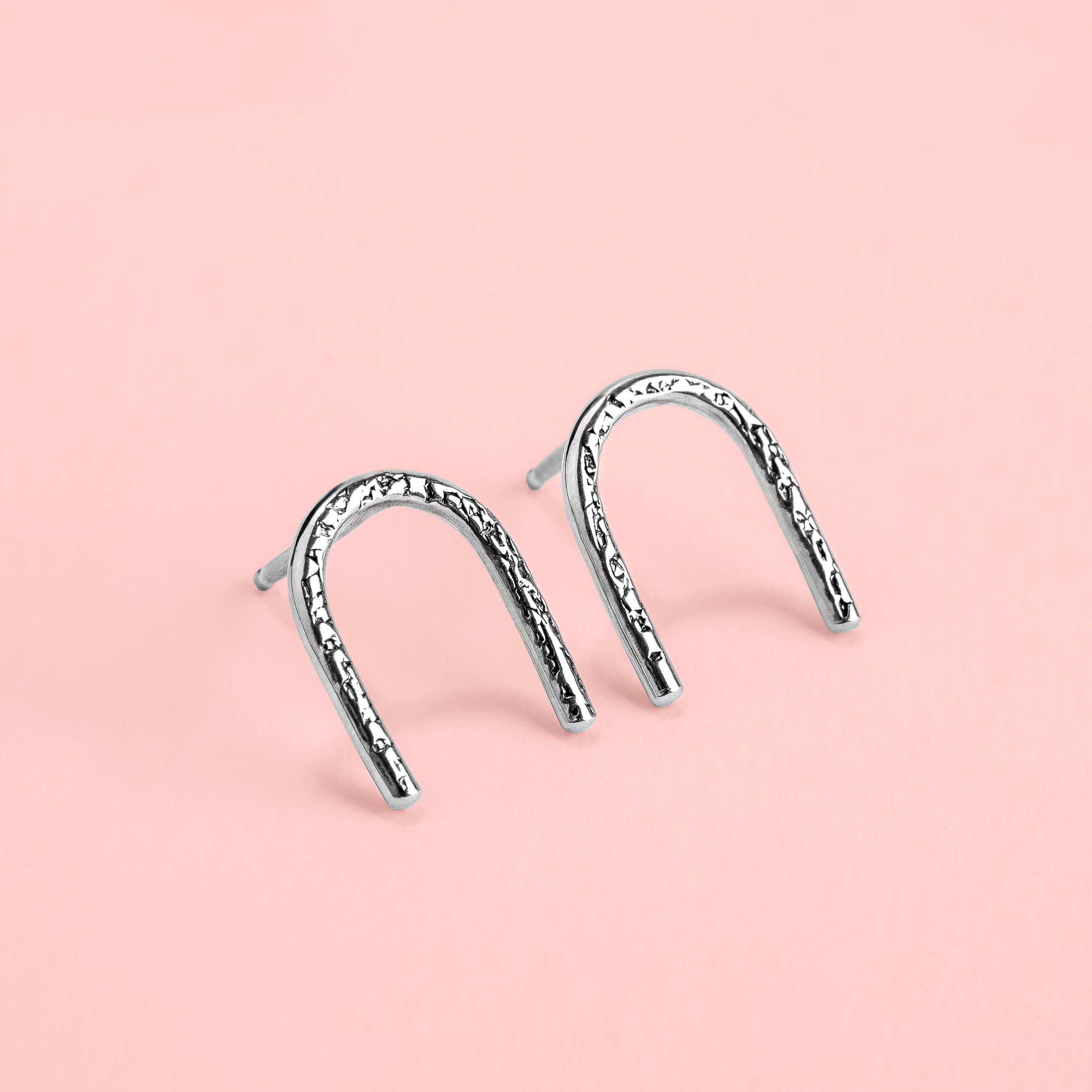 Set of 7 Thin Arrow Stacking Rings in 925 Sterling Silver and 14K Gold Fill for Women and Girls | Comfort Fit | USA Sizes 4-12