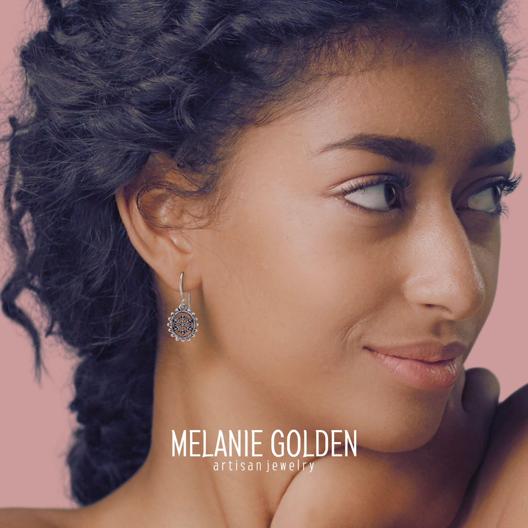 Snowflake Dangle Earrings | Seasonal Festive Holiday Earrings | Sterling Silver Christmas Holiday Snow Dangle Drop Earrings for Women