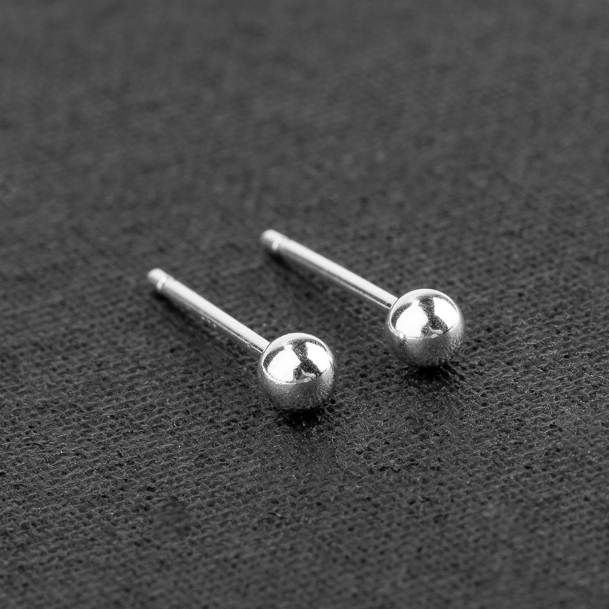 Ball Stud Earrings - Melanie Golden Jewelry - _badge_bestseller, bestseller, earrings, everyday essentials, stud, stud earrings