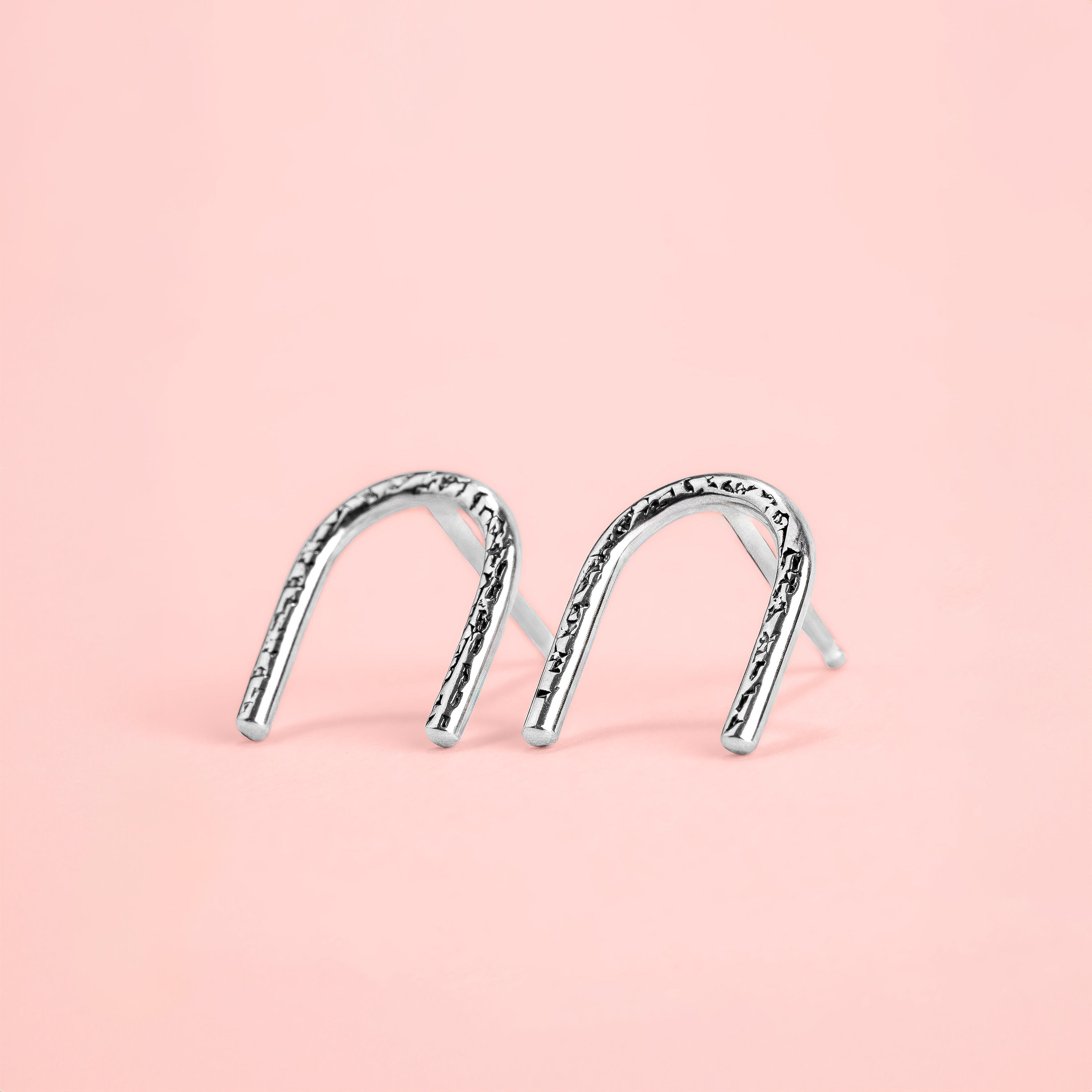 Set of 7 Thin Arrow Stacking Rings in 925 Sterling Silver and 14K Gold Fill for Women and Girls | Comfort Fit | USA Sizes 4-12