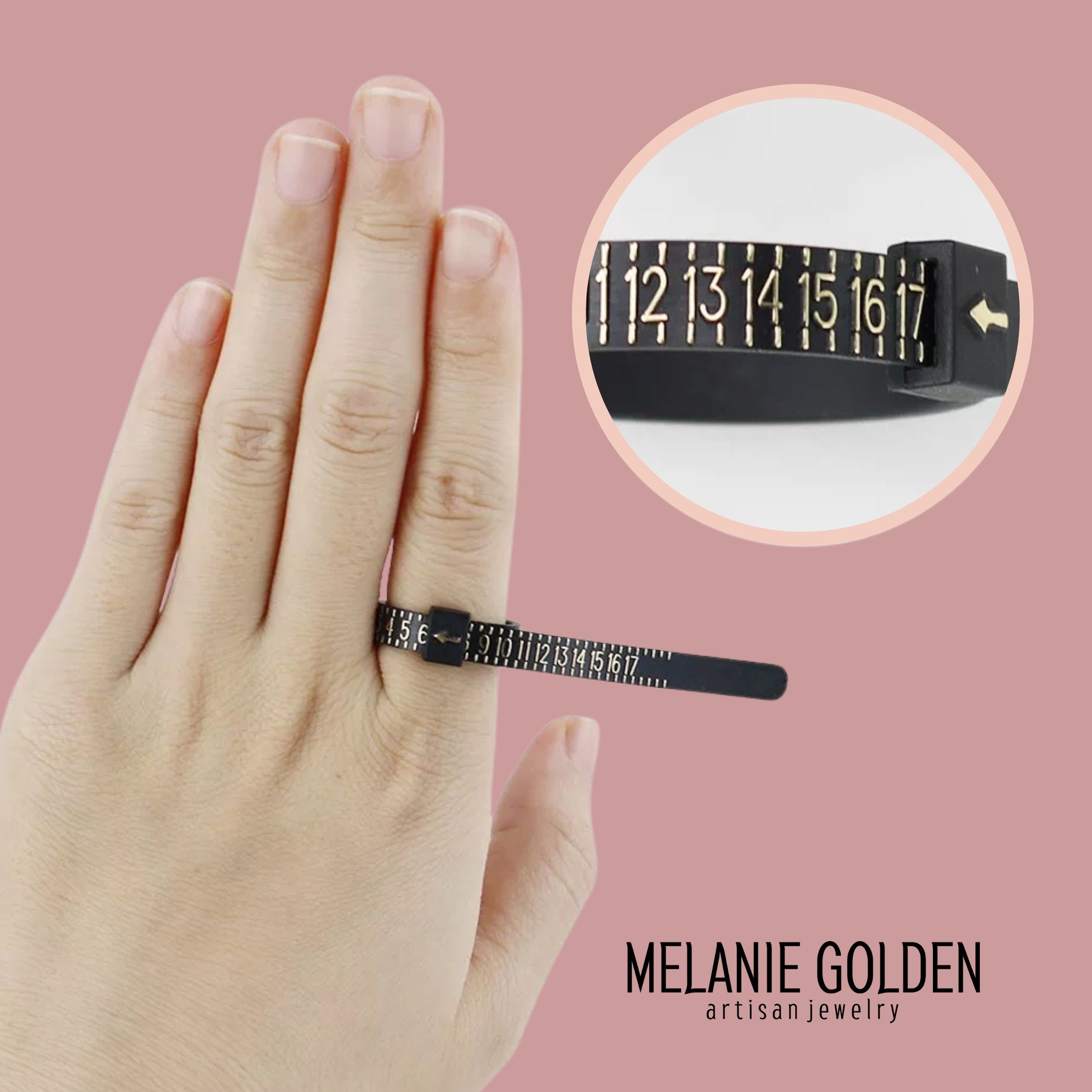 ADD ON: Reusable Ring Sizer - Melanie Golden Jewelry - add on, add ons, extra, tools