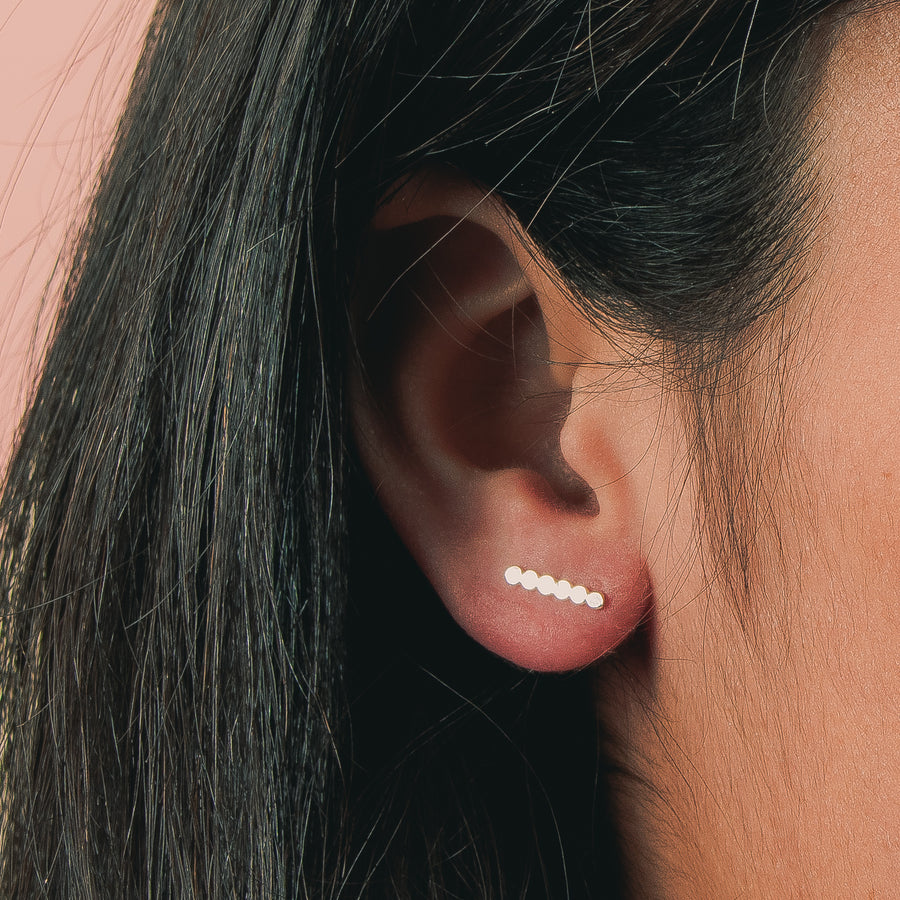 Glimmer Stud Earrings - Melanie Golden Jewelry - earrings, everyday, everyday essentials, post earrings, stud, stud earrings