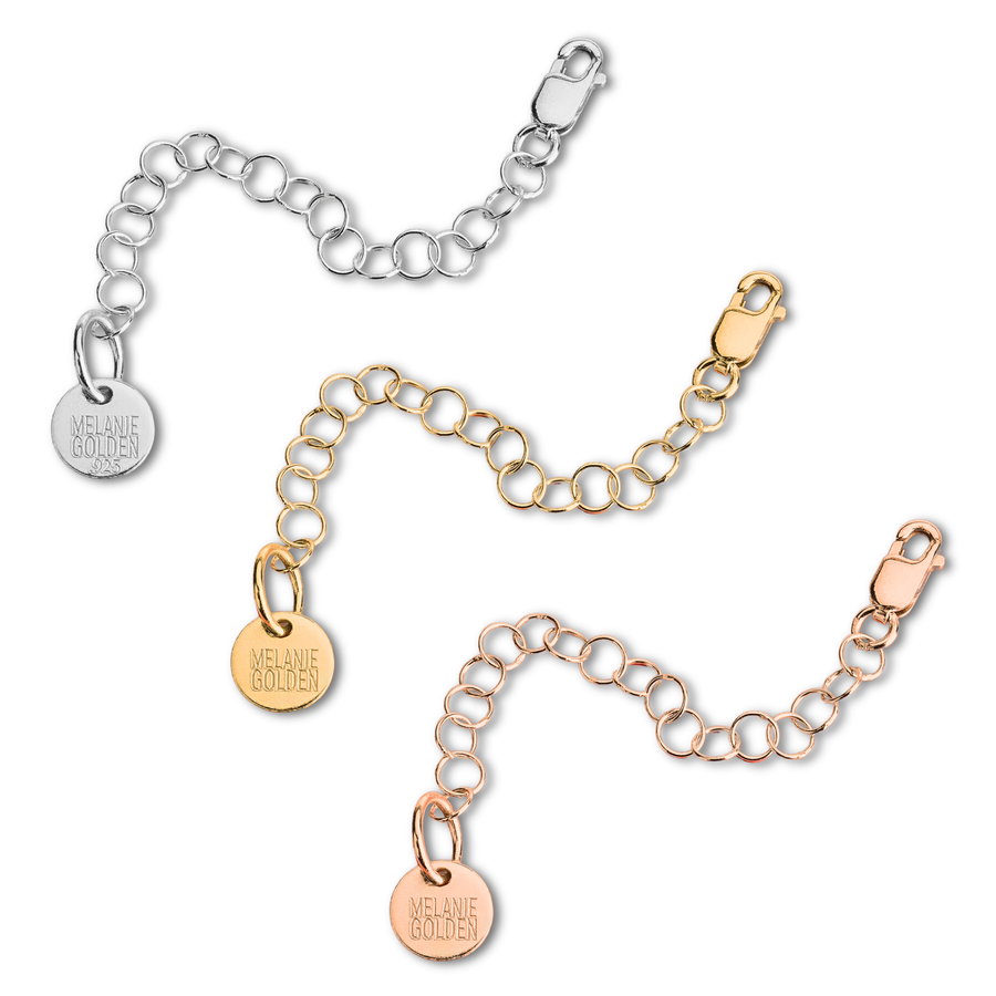 Add On | Extender Chain | Detachable Chain Extender | Make Any Necklace Bracelet Longer | Adjustable Extension Chain for Jewelry
