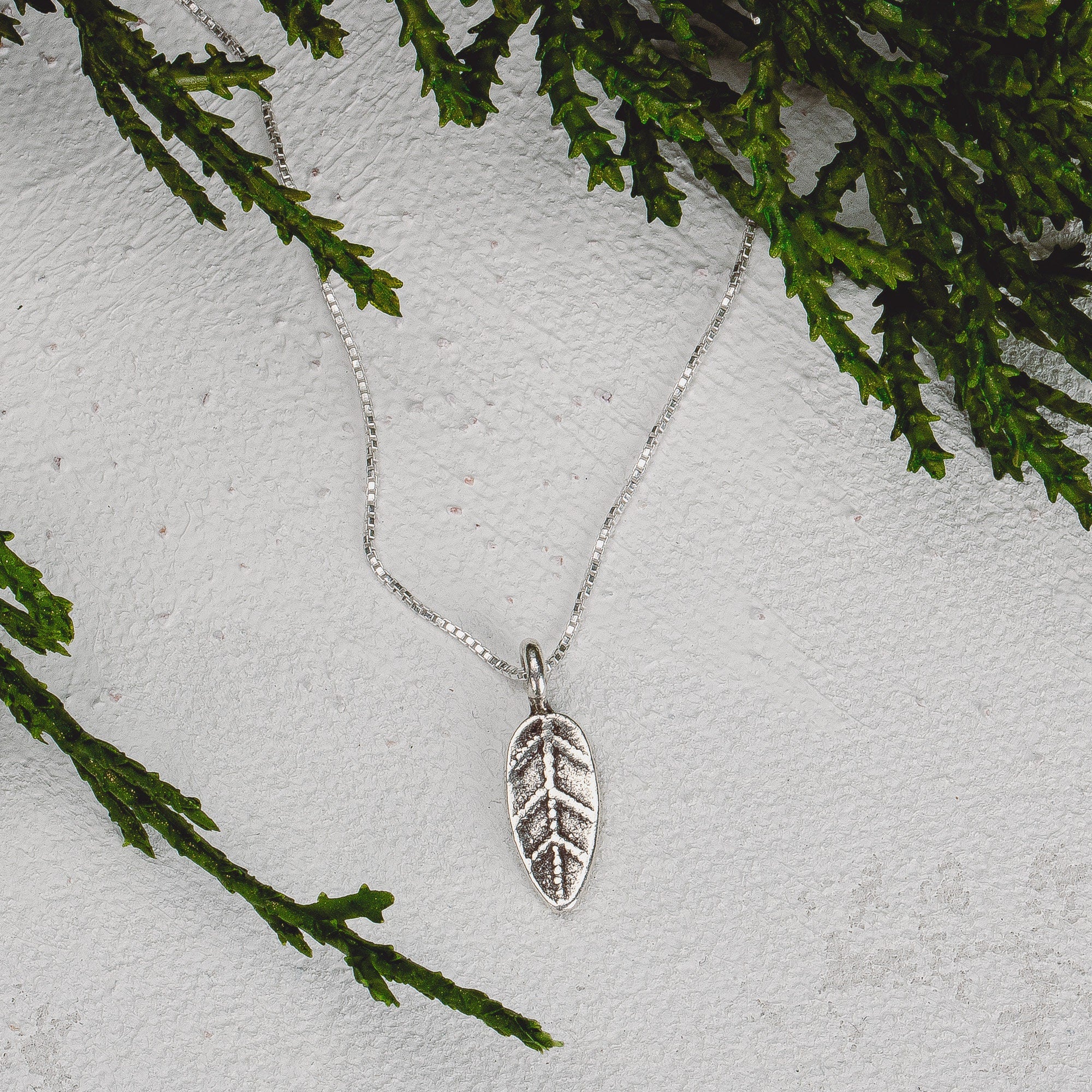 Tiny Sterling Silver Leaf Necklace | Multiple Choices Available: Philodendron, Monstera, Magnolia, Fiscus | Perfect Gift for Plant Lovers