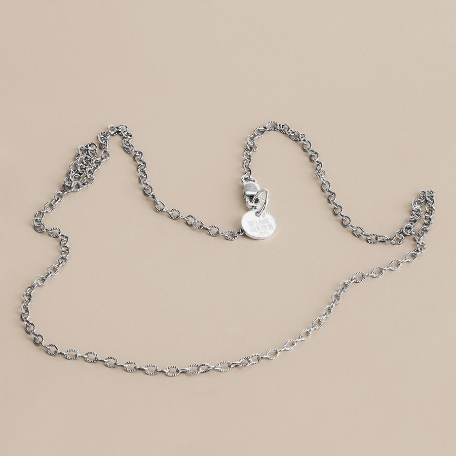 Sunburst Chain Necklace | Dainty & Delicate Sterling Silver Minimalist Necklace | Perfect for Layering | Choker Necklace | Simple Everyday