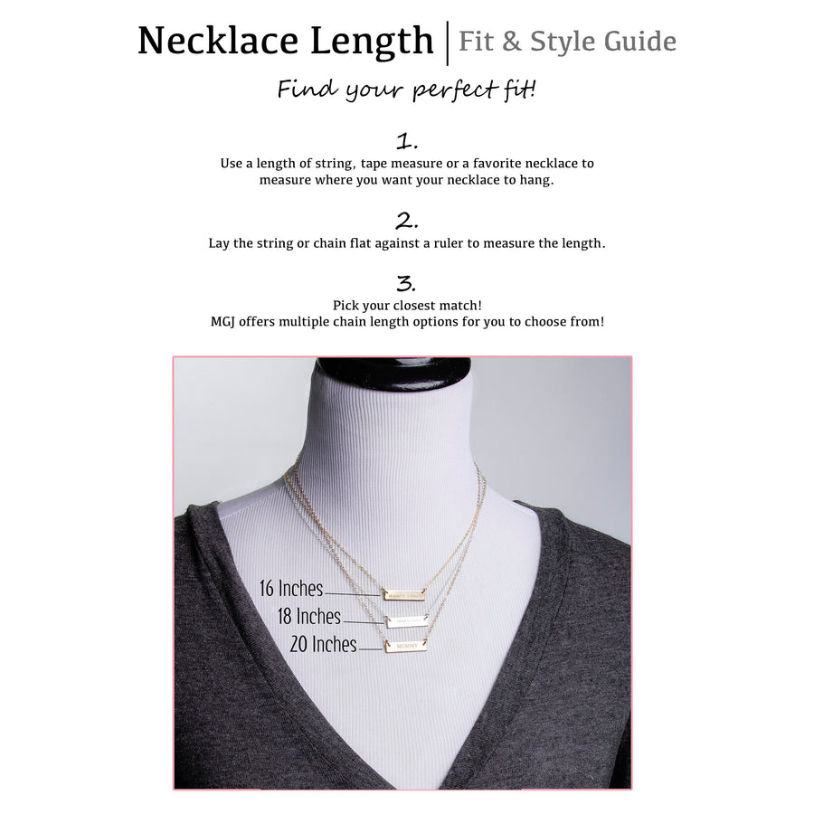 Triple Box Chain Necklace