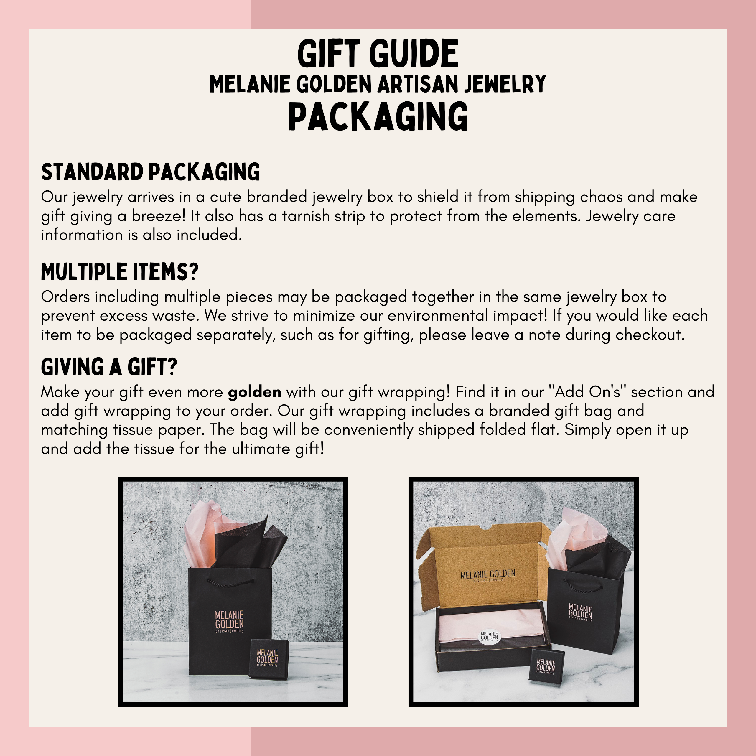 Add On | MGJ Signature Branded Gift Wrapping
