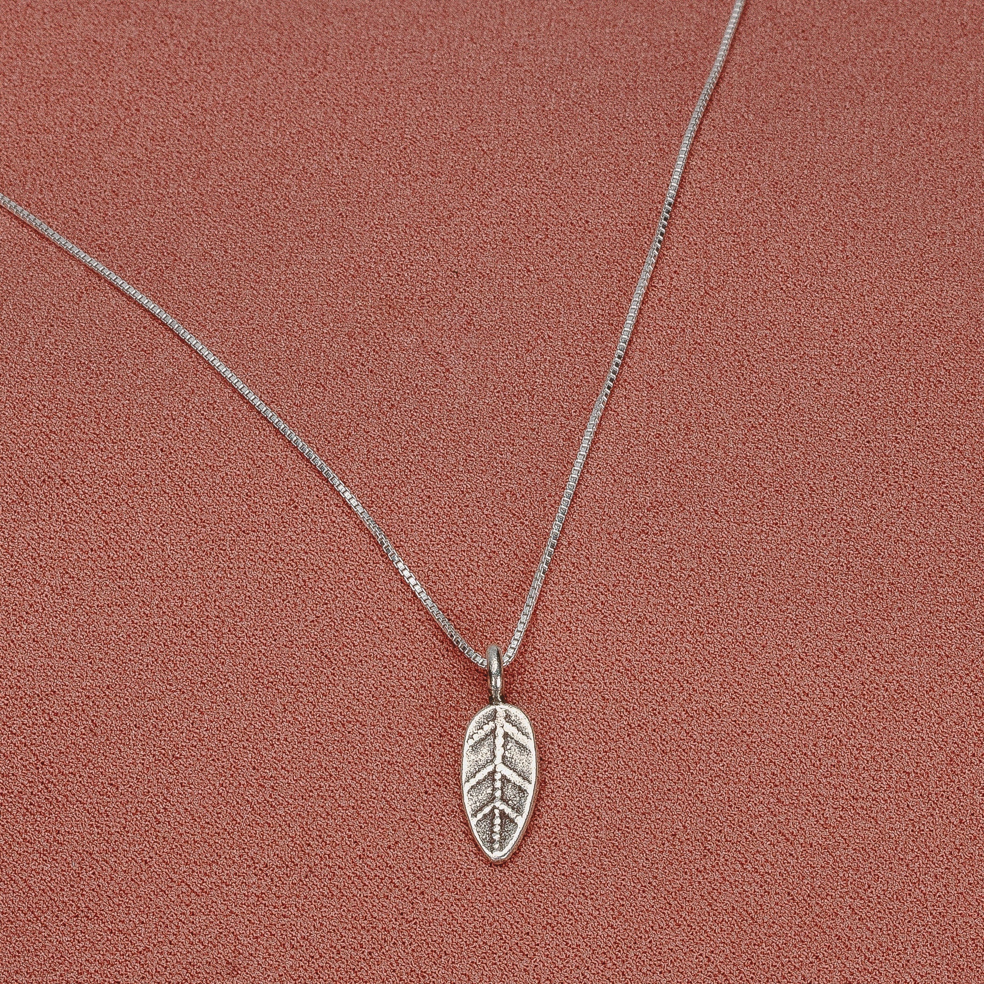 Tiny Sterling Silver Leaf Necklace | Multiple Choices Available: Philodendron, Monstera, Magnolia, Fiscus | Perfect Gift for Plant Lovers