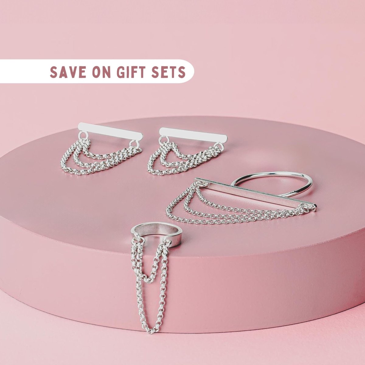 Athena Gift Set | Earrings, Ring & Ear Cuff