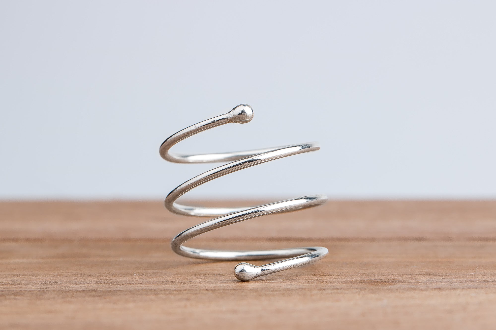 Spiral Bypass Ring - Melanie Golden Jewelry - _badge_bestseller, bestseller, everyday essentials, ring, ring band, silver