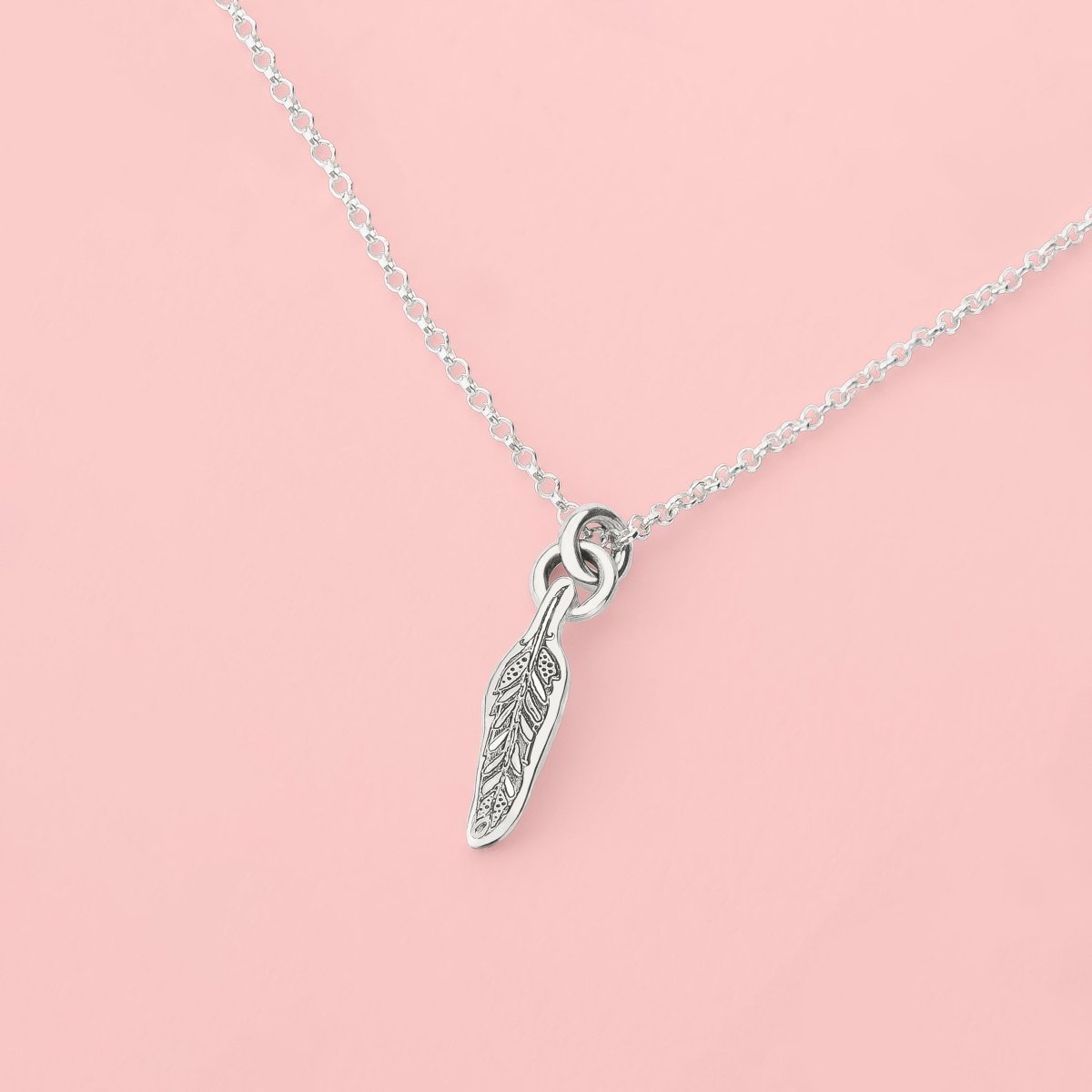 Boho Feather Necklace