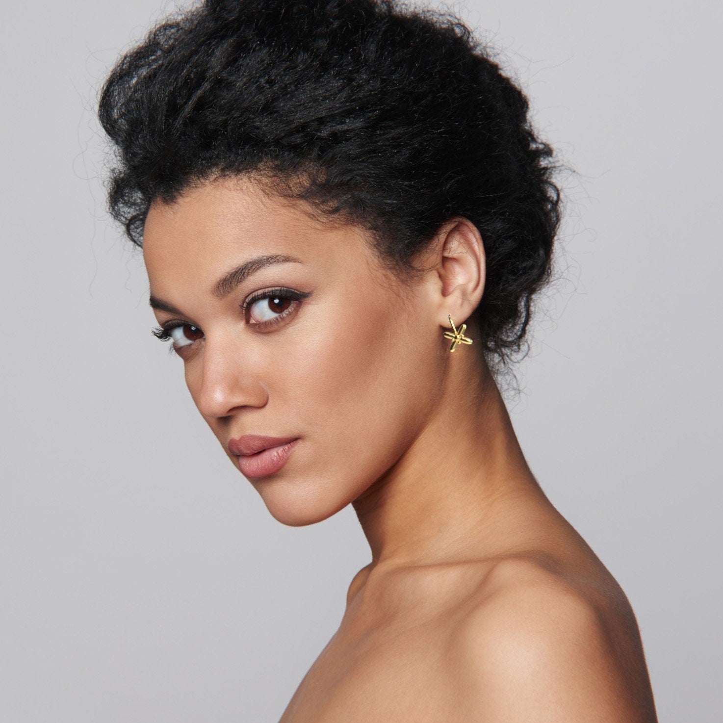 Xoe Dangle Drop Hook Earrings | Solid 14K Gold, Rose Gold, Sterling Silver | Melanie Golden Jewelry Designer Series (925 Sterling Silver)