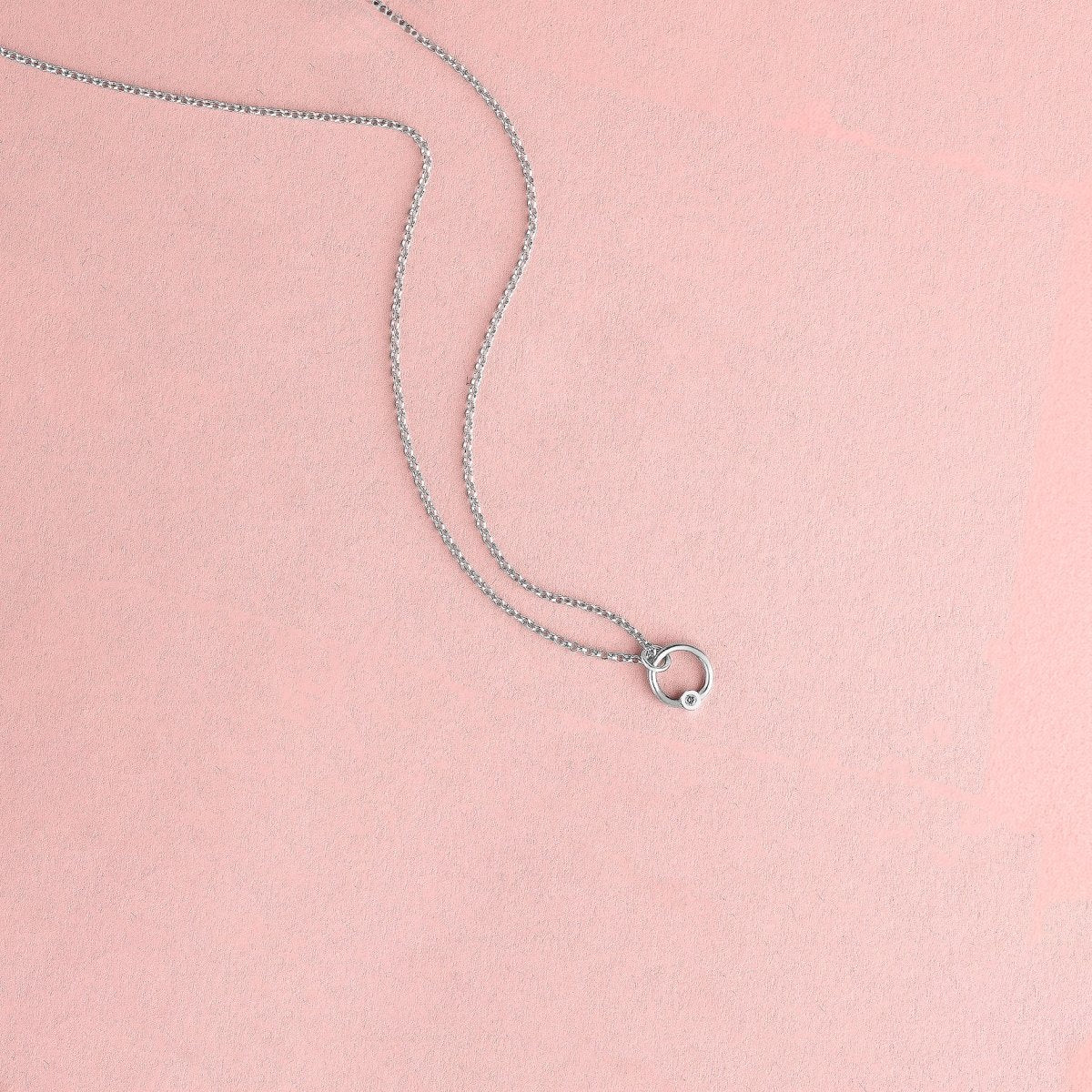 Diamond Orbit Necklace
