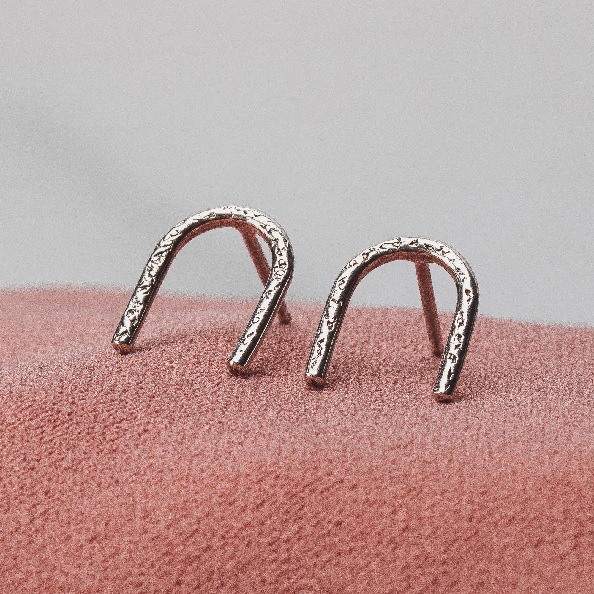Mini Arch Earrings - Melanie Golden Jewelry - earrings, everyday, stud, stud earrings