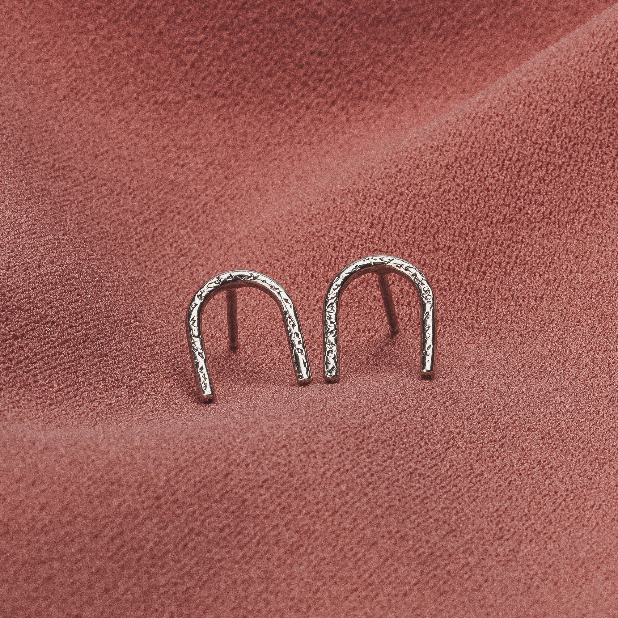 Mini Arch Earrings - Melanie Golden Jewelry - earrings, everyday, stud, stud earrings