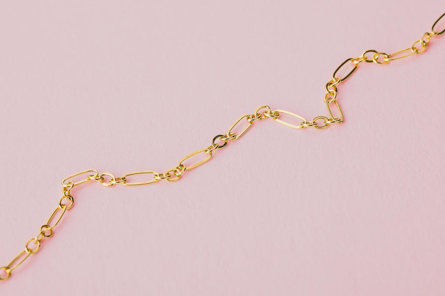 Sadie Chain Anklet - Melanie Golden Jewelry - _badge_new, anklets, new