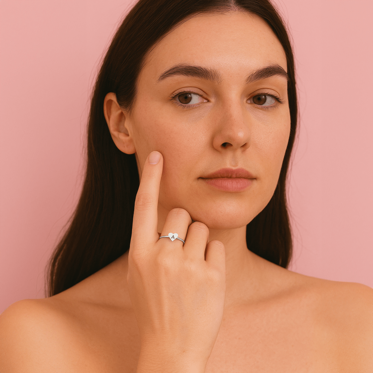 Elle Heart Ring