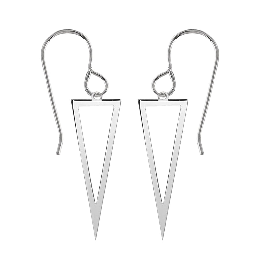 Triangle Dangle Earrings - Melanie Golden Jewelry - dangle earrings, earrings