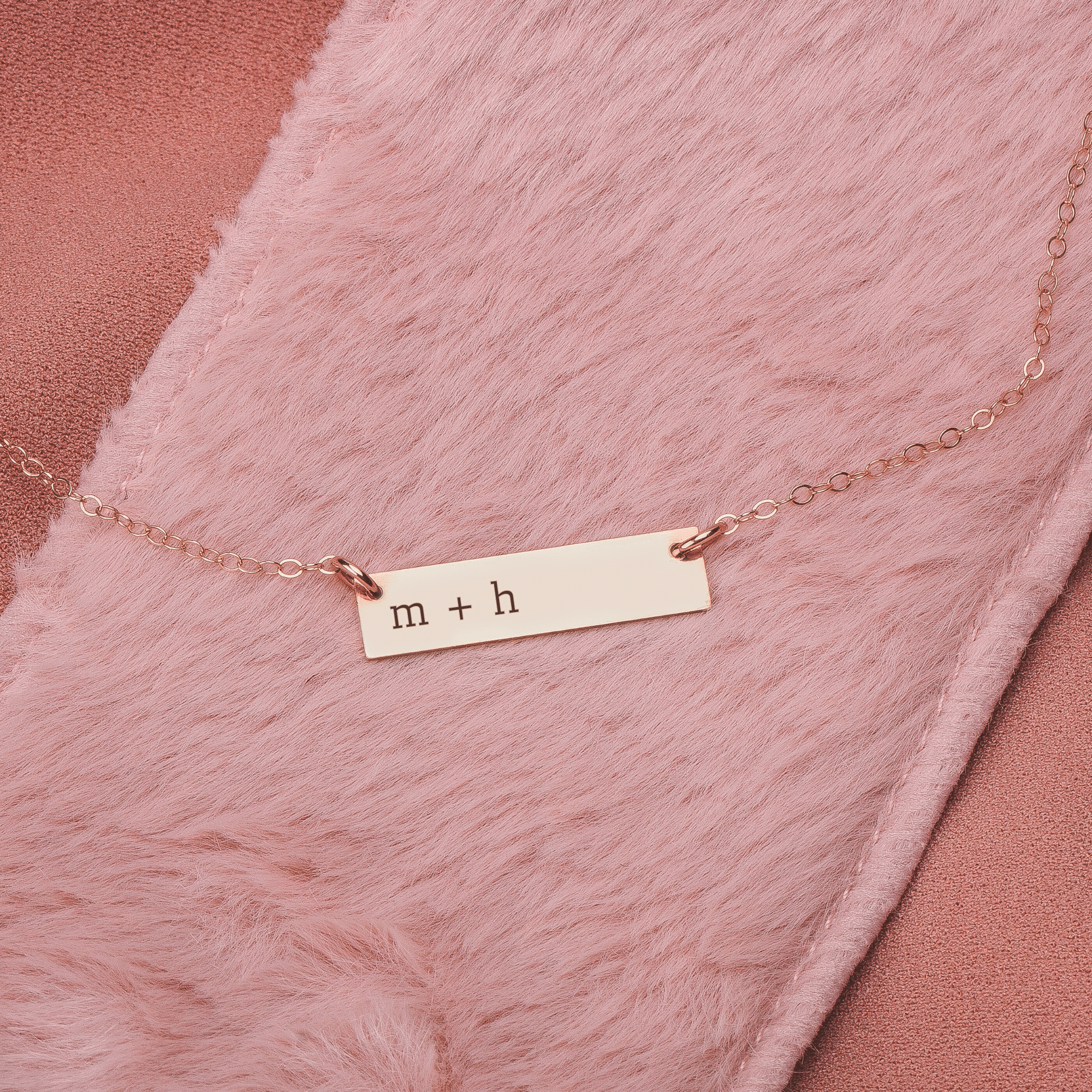 Personalized Name Bar Necklace - Melanie Golden Jewelry - _badge_bestseller, bar necklaces, bestseller, bridesmaid, Engraved Jewelry, motherhood, necklace, personalized, personalized necklace, VALENTINES, wedding, wedding party