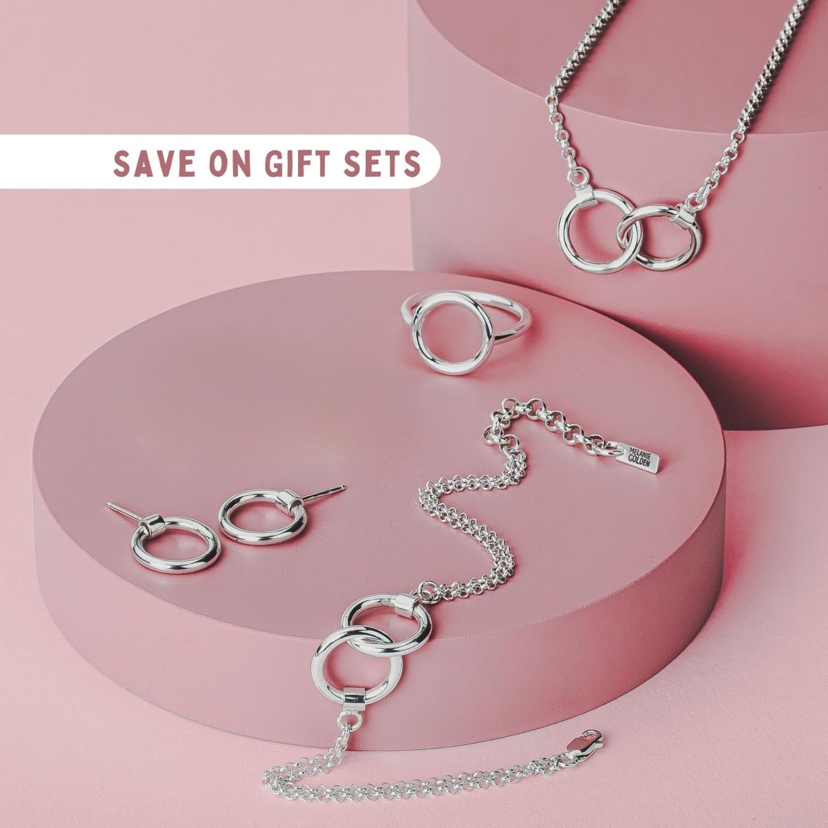 Forever Connected Gift Set | Necklace, Bracelet, Earrings, & Ring