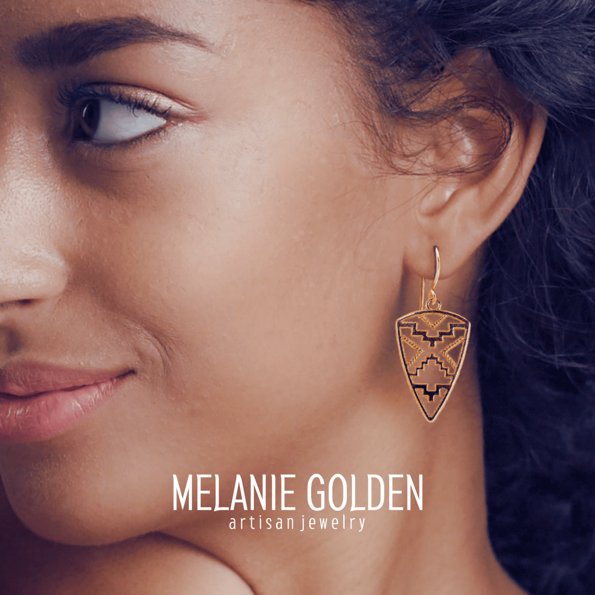 Gold Bohemian Boho Dangle Drop Earrings | Fun Golden Jewelry for Women