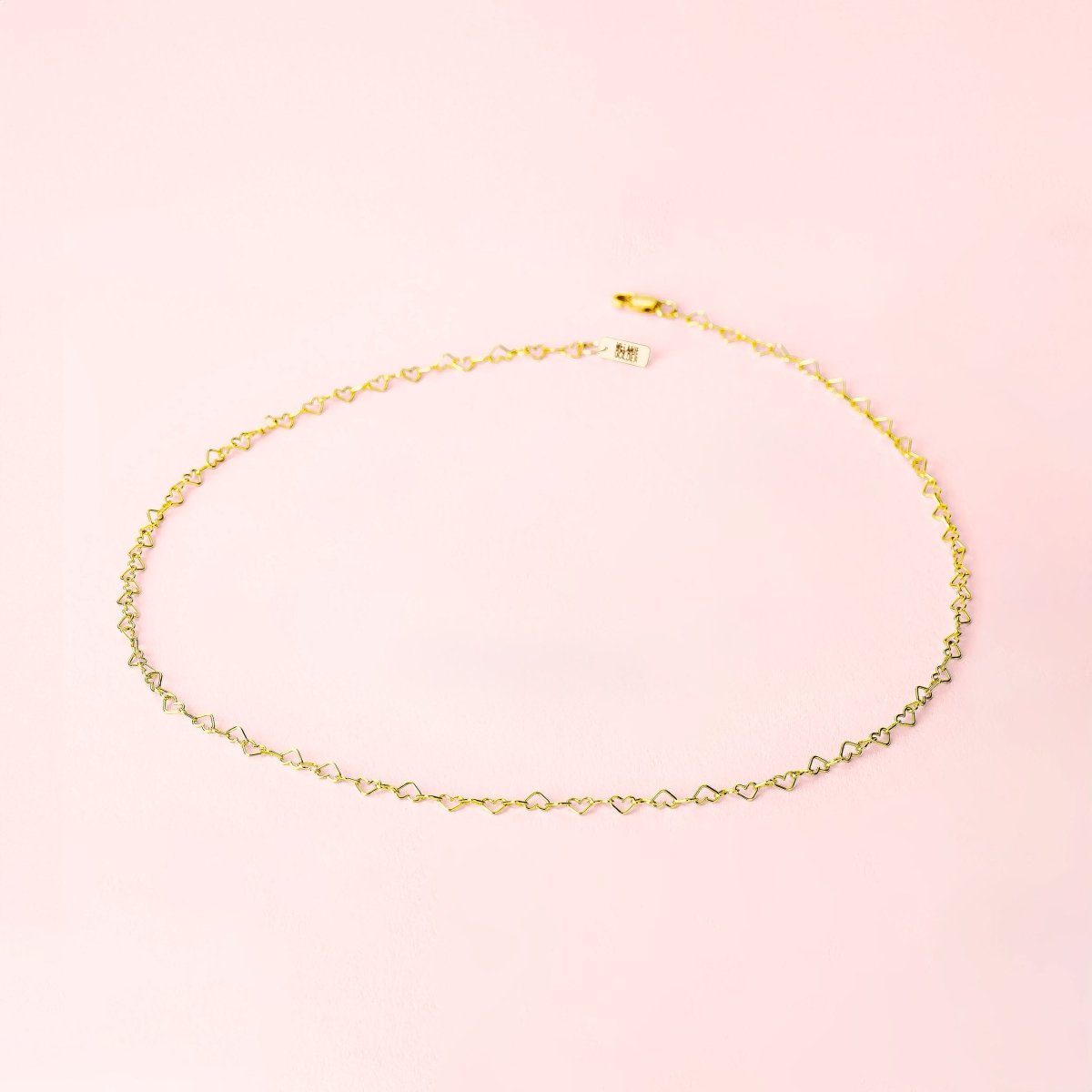 Heart Link Chain Necklace