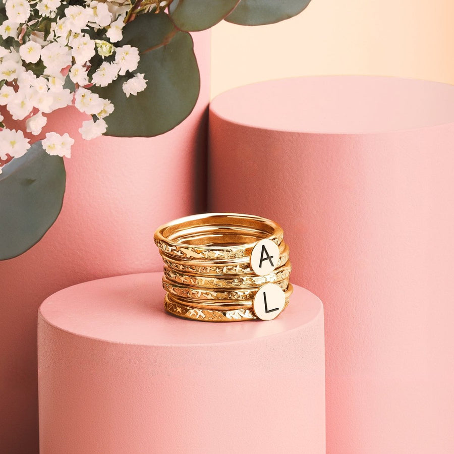 Initial Stacking Rings Set Of 7