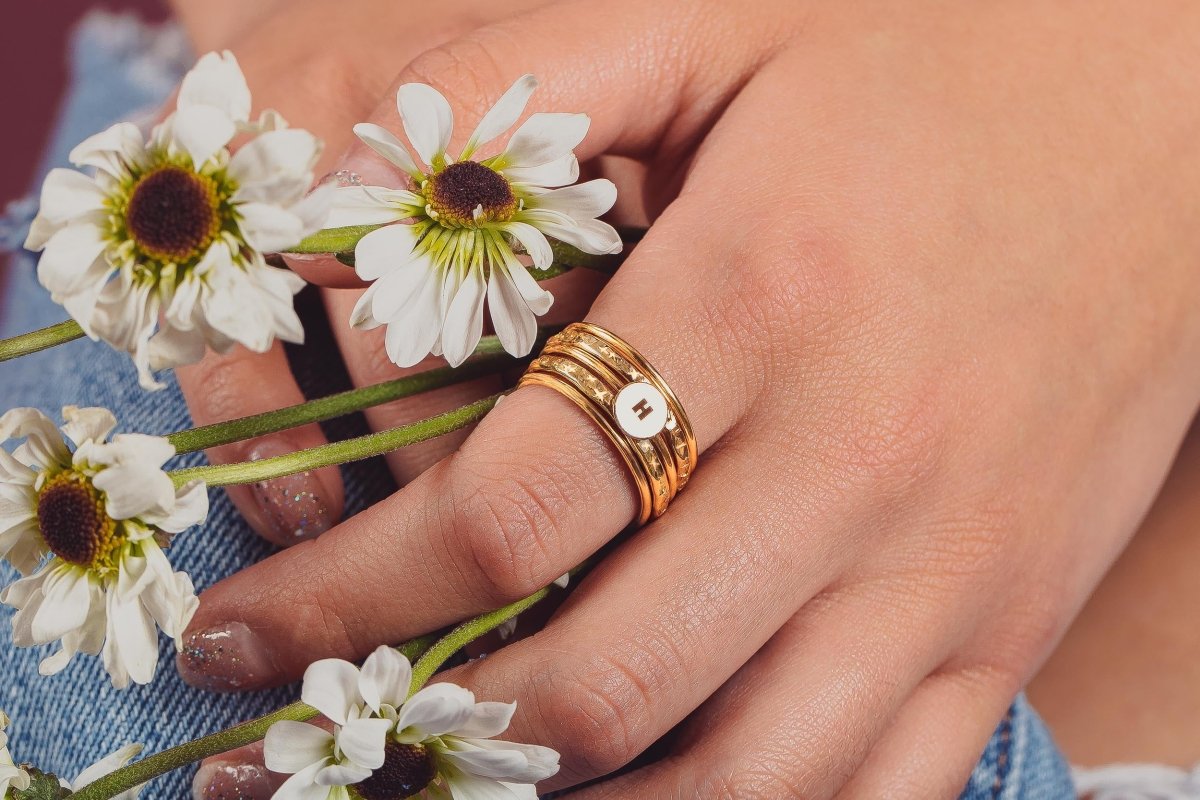 Initial Stacking Rings Set Of 7