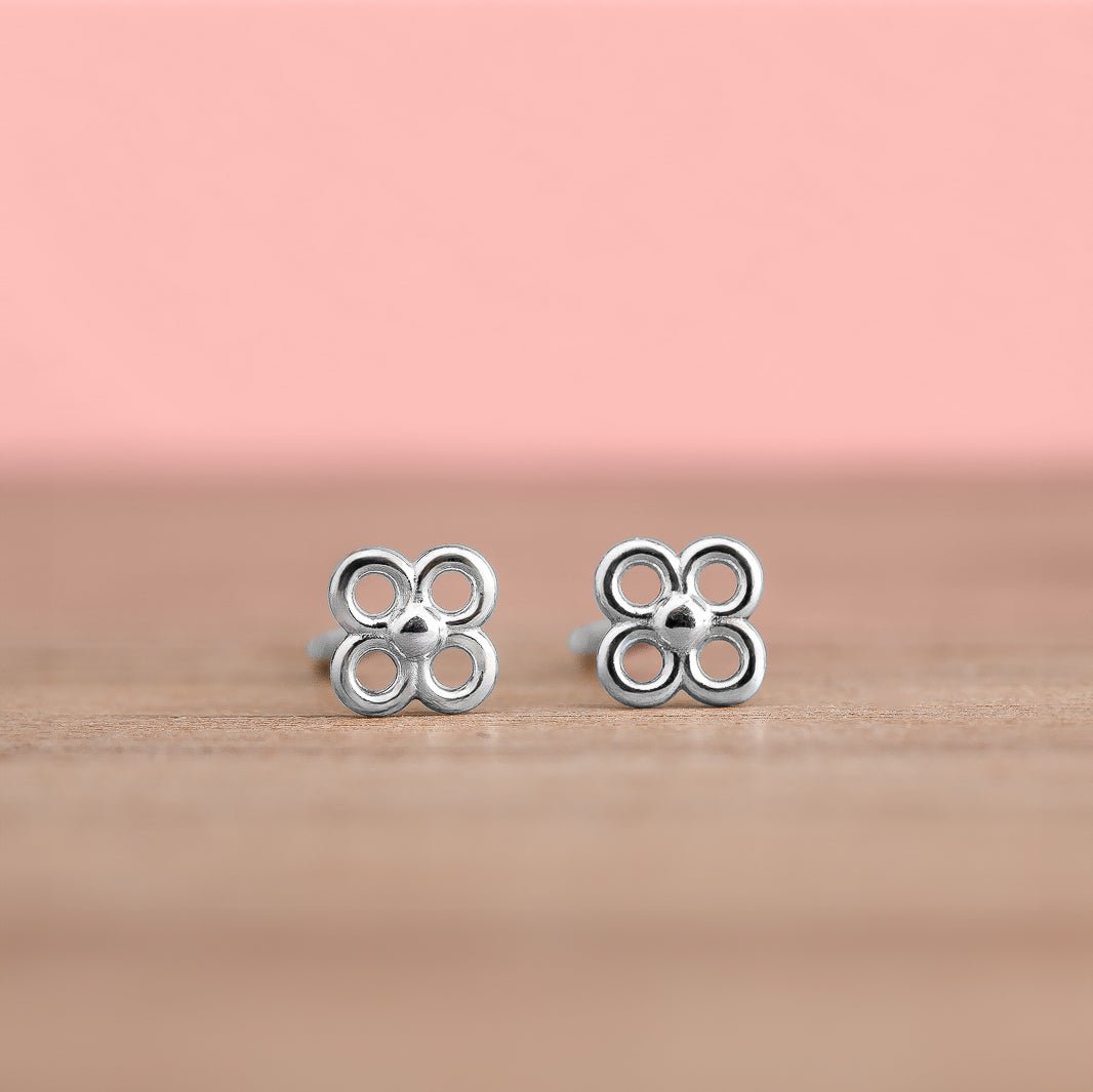 Mini Flower Stud Earrings