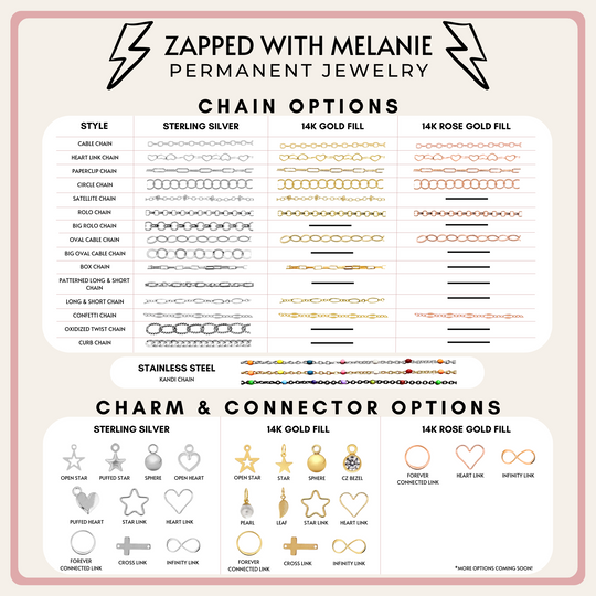 Chain & Charm Options