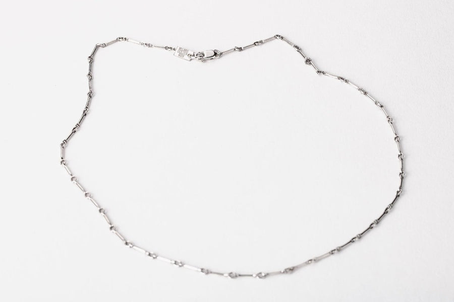 Renley Chain Necklace | Gold or Silver Dainty Minimalist Bar & Link Necklace | Classic Layering Chain | Gift for Her Wife Sister Friend