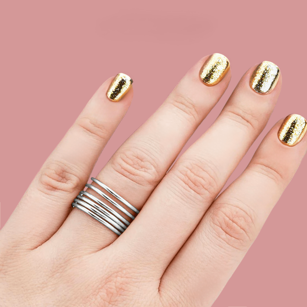 Smooth Stacking Ring | Sterling Silver 1mm Thin Smooth Stacking Skinny Rings | Comfort Fit | Sizes 2-12