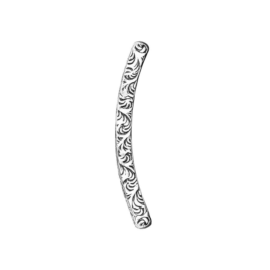 Paisley Cartilage Bar Earring | Sterling Silver - Melanie Golden Jewelry - cartilage earrings, earrings, piercings