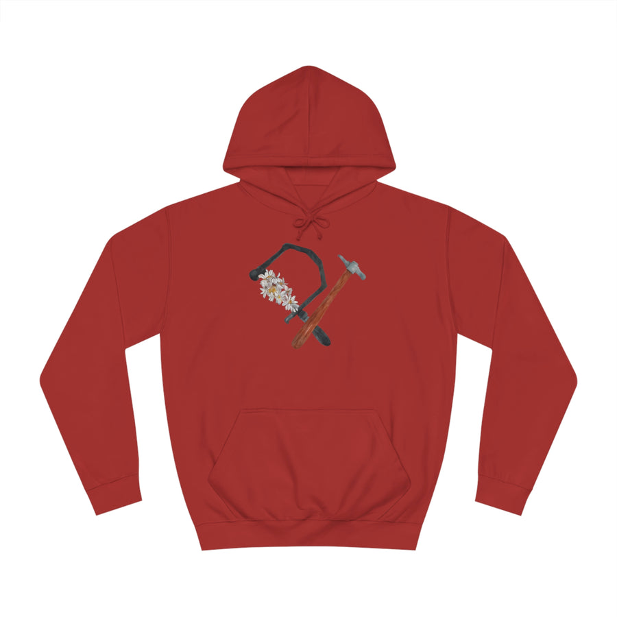 Forge & Flourish Unisex Hoodie - Melanie Golden Jewelry - clothing, for the maker