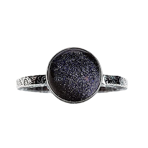 Night Sky Constellation Solitaire Ring