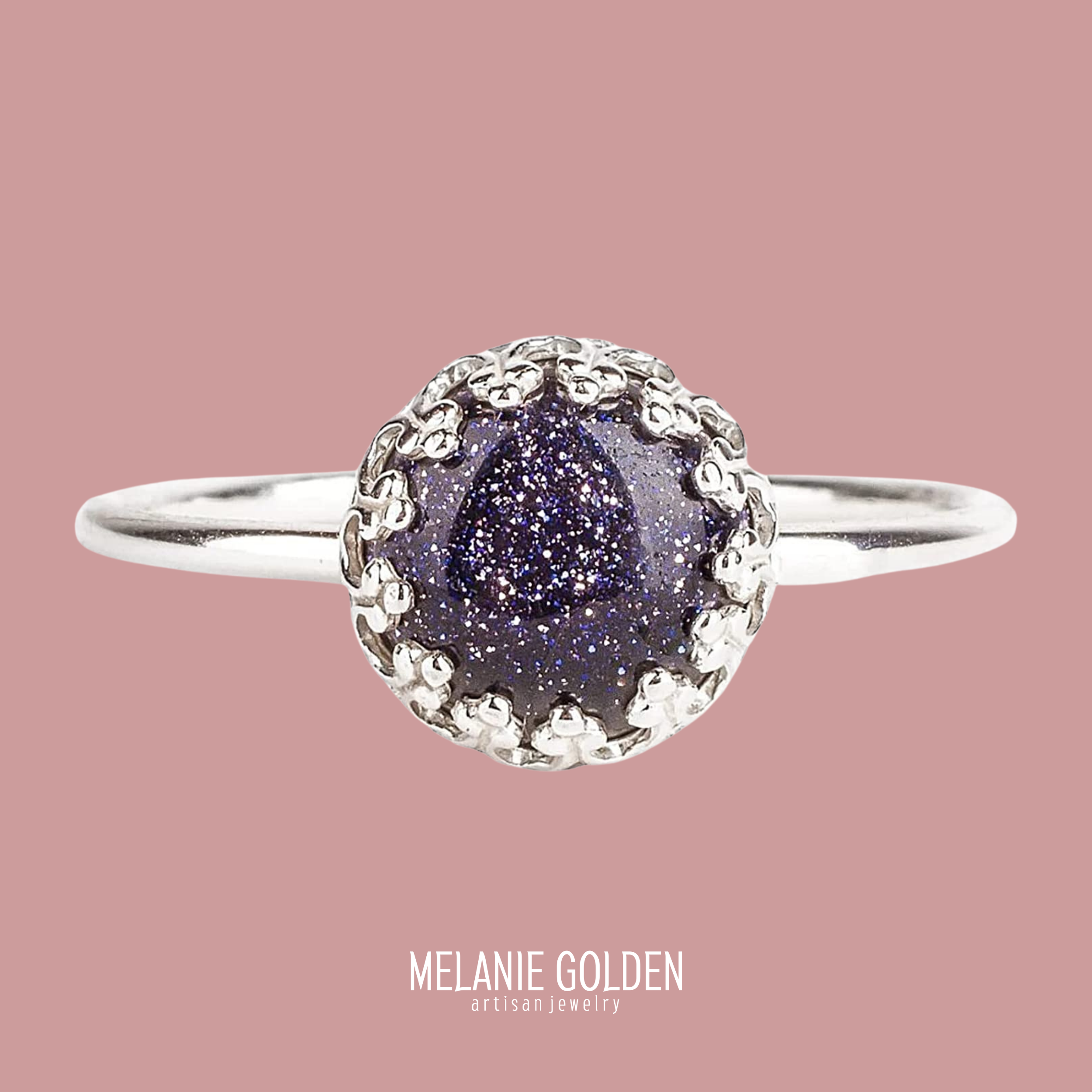 Night Sky Constellation Ring - Melanie Golden Jewelry - bestseller, celestial, Fourth of July, opal