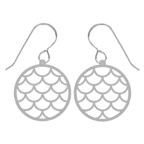 Mermaid Scales Earrings - Melanie Golden Jewelry - dangle earrings, earrings