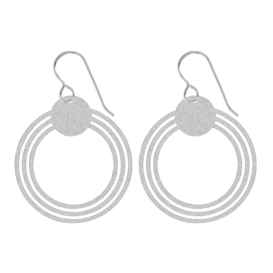 Vortex Circle Earrings - Melanie Golden Jewelry - dangle earrings, earrings
