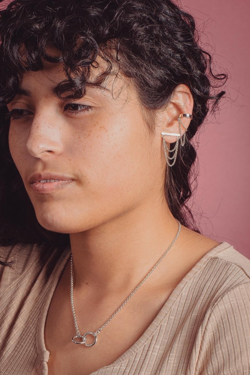 Athena Stud Earrings - Melanie Golden Jewelry - _badge_new, athena, dangle earrings, earrings, new, stud, stud earrings