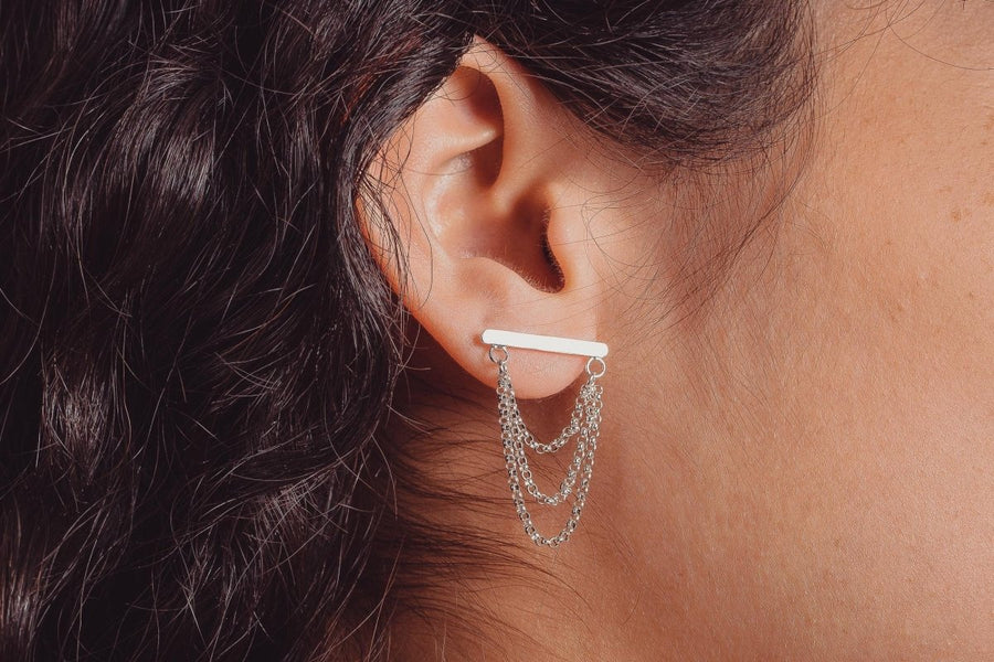 Athena Stud Earrings - Melanie Golden Jewelry