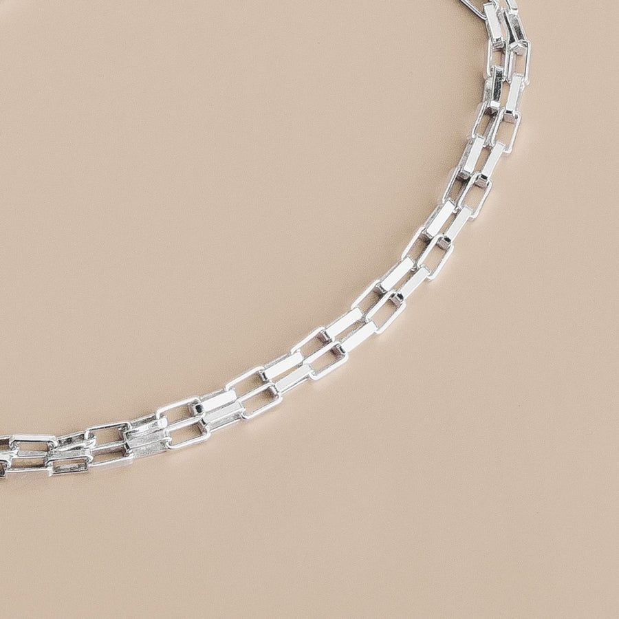 Box Chain Necklace - Melanie Golden Jewelry - bestseller, essential chains, everyday, necklace, necklaces