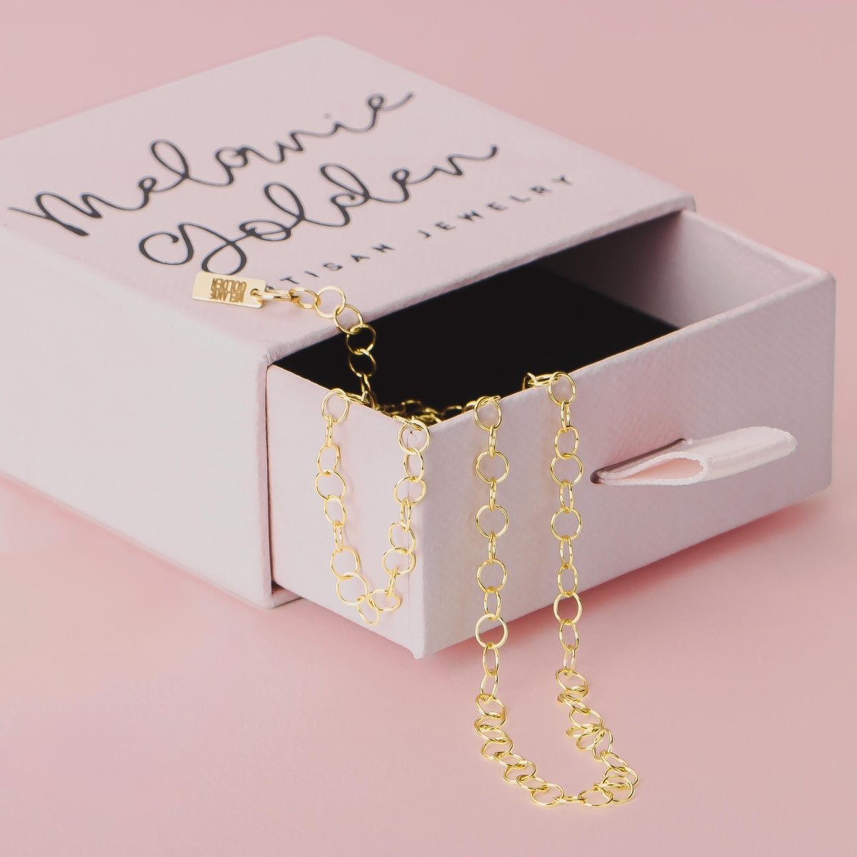 Celine Chain Necklace - Melanie Golden Jewelry - _badge_new, essential chains, everyday essentials, necklaces, new