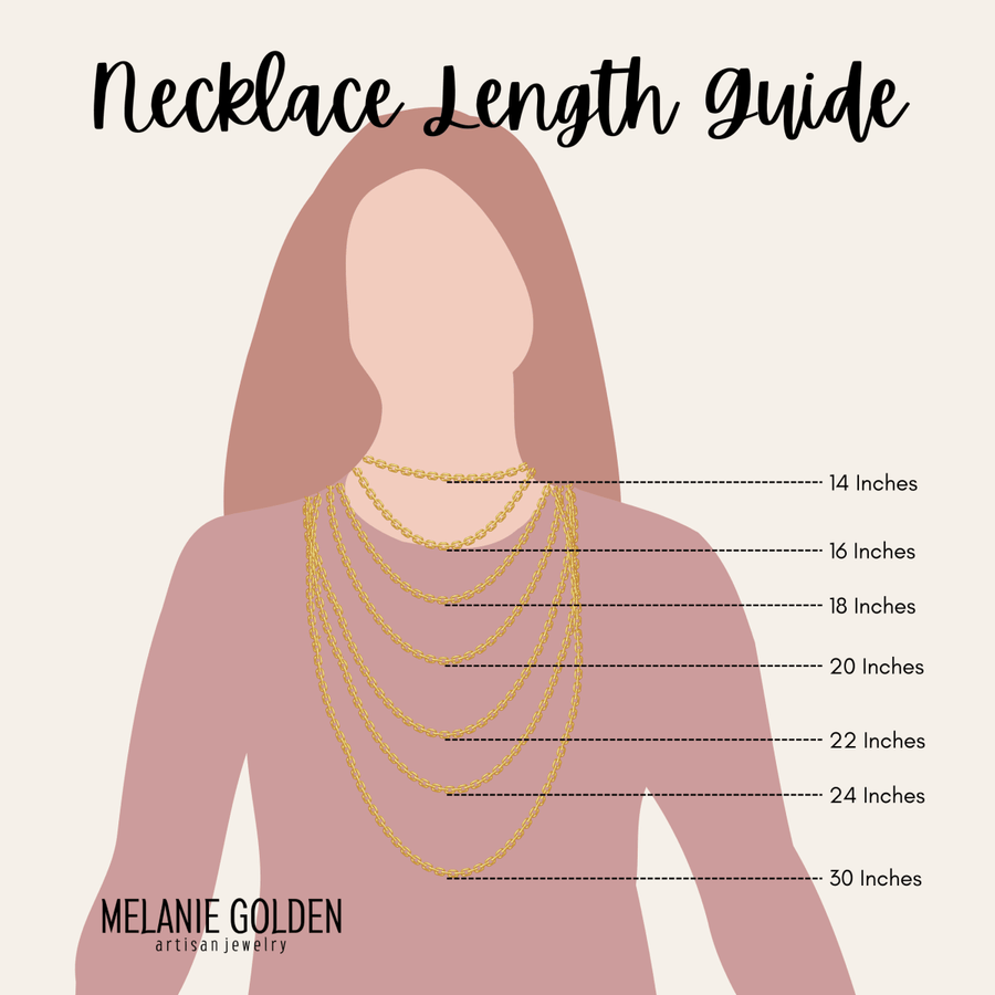 Custom Initial Disc Necklace - Melanie Golden Jewelry